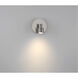 Lincoln LED 6 inch Brushed Steel Flush Mount Ceiling Light